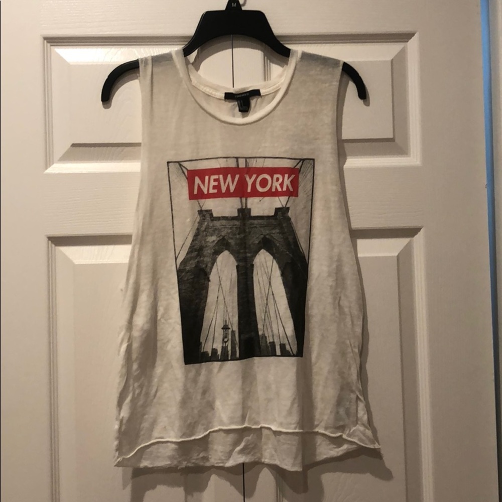 Graphic Tank Top Tee